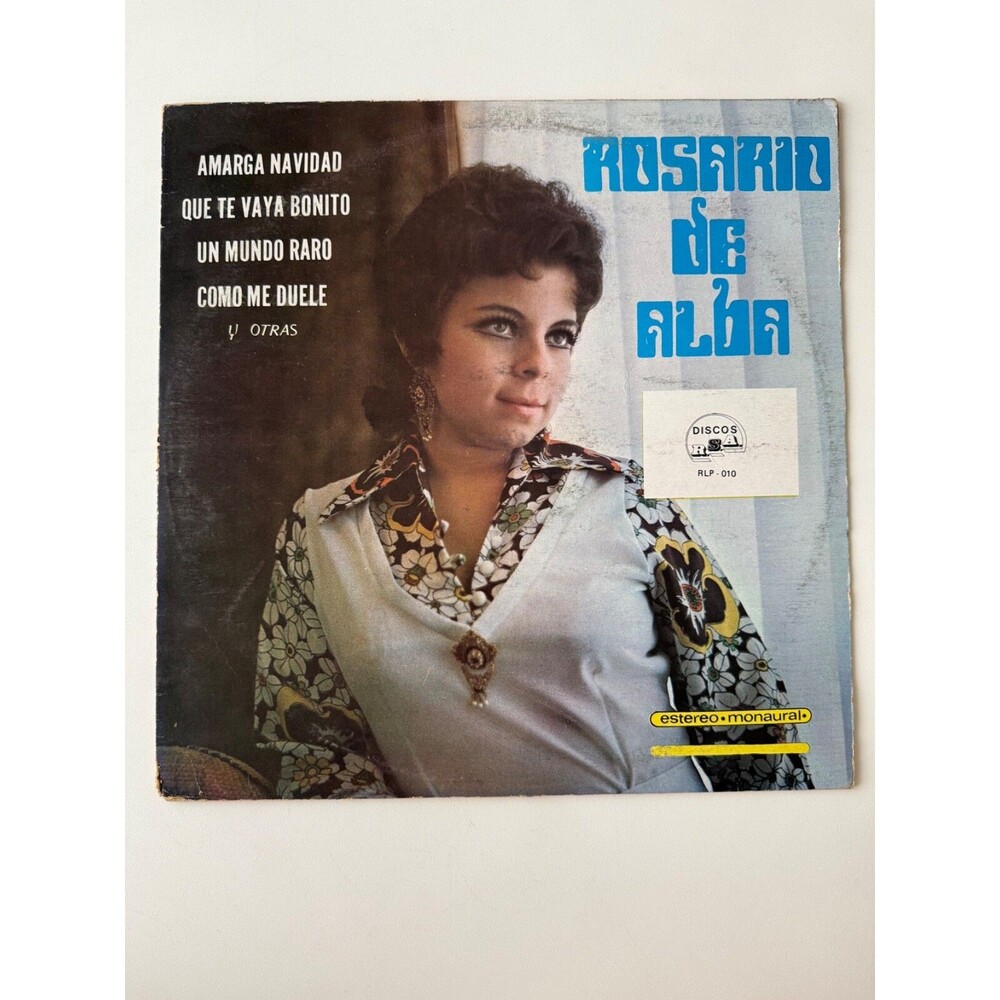 Rosario De Alba LP Self Titled Discos RSA RLP 010 VG Cleaned Import Mexico